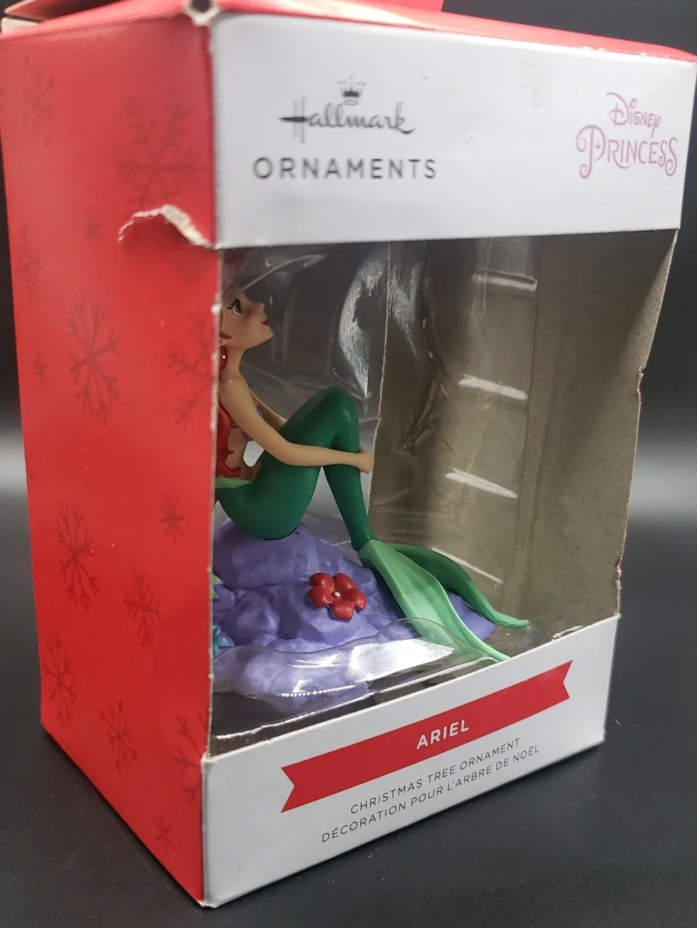 Hallmark Ariel Little Mermaid Disney Princess 2022 Ornament